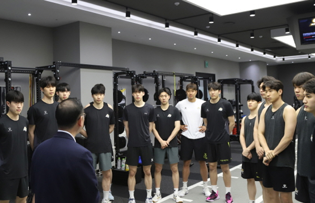 선수단 복귀 훈련