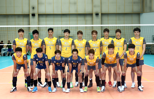 KB배구단 단체사진