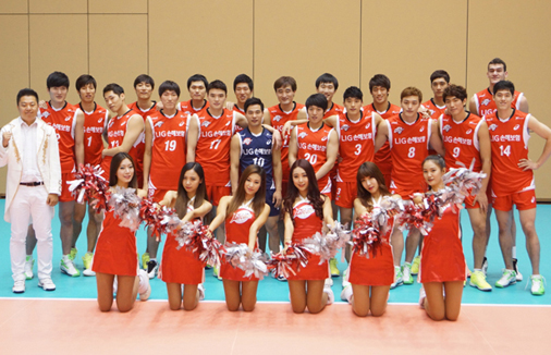 2013-14시즌 선수단 사진촬영