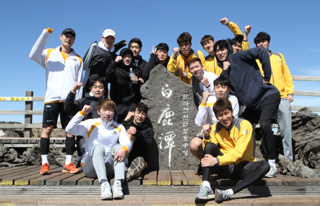 4월 9일 제주도 체력훈련