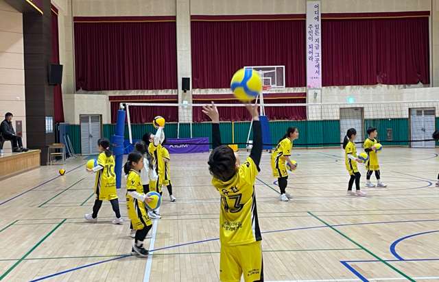 [KB스타즈 유/청소년 배구클럽 IN 의정부] 3월 15일 프로그램 사진