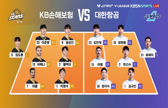 10월 26일 경기 하이라이트 (vs 대한항공)