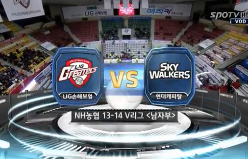 [2013-2014 V리그] 2월 19일(vs 현대캐피탈)