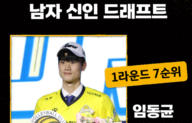 2025-2026 KOVO 남자 신인 드래프트 KB스타즈 배구단 결과