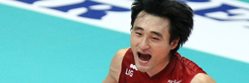 ''이경수 22점'' LIG손보, 삼성화재 프로 첫 4연패 몰아넣어