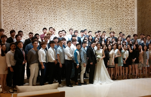 부용찬 선수 결혼