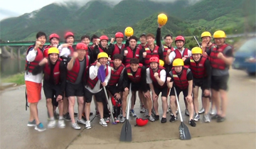 선수단 극기훈련 실시