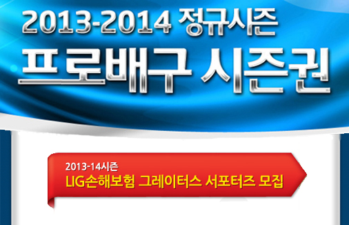 2013-14 시즌권 및 서포터즈 모집안내
