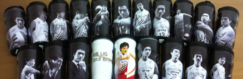 LIG손해보험 배구단  텀블러컵 출시~!