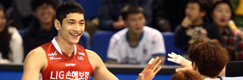 김요한 선수, 트리플크라운 달성!