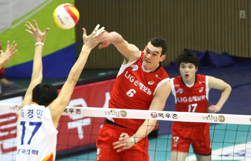 V리그 팀 후위득점 3,500점 달성(역대2호)