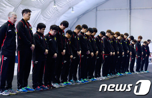 세월호 참사 합동분양소 조문