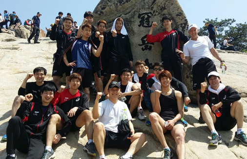 LIG배구단 관악산 등반