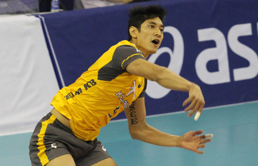 김요한, 역대통산 서브 150개 돌파!