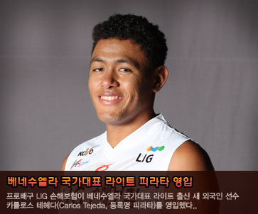 LIG손해보험, 외국인 선수 피라타 영입