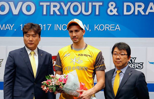 외국인 선수 레프트 알렉산드리 페헤이라 지명