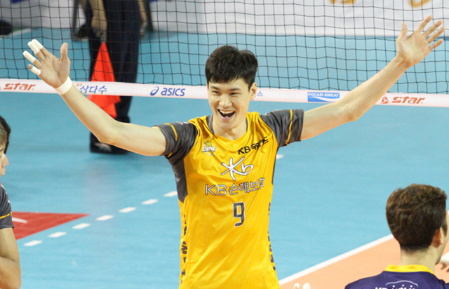 이선규, 역대통산 블로킹 900개 성공 (1호)