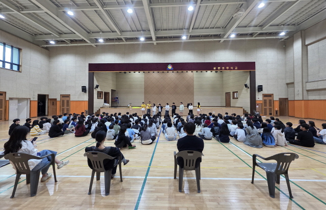 [2025-2026시즌 KB스타즈 배구단 스타즈 스쿨어택] 10월 14일 삼현초등학교 진행 사진